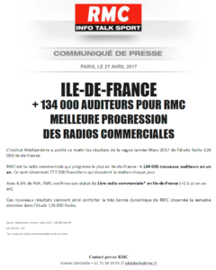 CP - RMC, avril 2017